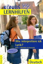 Deutsch Lernhilfen von Bange f&uuml;r den Einsatz in der Oberstufe (11.-13. Schuljahr) - erg&auml;nzend zum Deutschunterricht