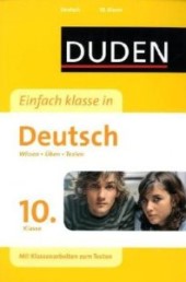 Deutsch Lernhilfen von Duden f&uuml;r den Einsatz in der weiterf�hrenden Schule, Klasse 5-10 -erg&auml;nzend zum Deutschunterricht