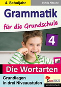 Grammatik: Die Wortarten Klasse 4