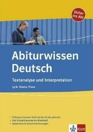Klett Lernhilfe Deutsch Lernhilfen von Klett für den Einsatz in der weiterführenden Schule, Klasse 11-13 -ergänzend zum Deutschunterricht