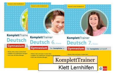 Klett Deutsch Lernhilfen. KomplettTrainer Klasse ab 5. Klasse