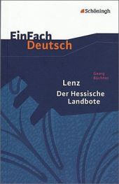 Lenz. Georg Bchner Deutsch Landesabitur Textausgabe