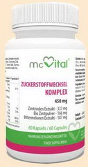 Zuckerstoffwechsel Komplex McVital - Nahrungsergänzungsmittel