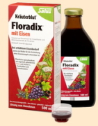 Floradix mit Eisen Salus Nahrungsergänzung - Nahrungsergänzungsmittel