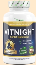 VitNight Schlafoptimierer. Nahrungsergänzung Vit4ever - Nahrungsergänzungsmittel