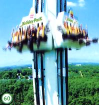 Holiday Park in Hassloch: Freefall Tower
