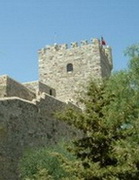 Burg in Bodrum  (Westtürkei)
