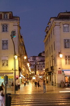 Lissabon Lissabon am Abend