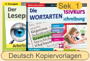 Deutsch Kopiervorlagen