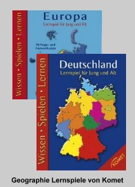 Erdkunde Lernspiele. Deutschland und Europa