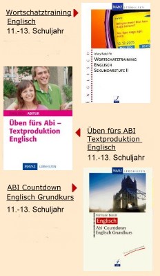 Manz Lernhilfen f&uuml;r die Oberstufe
