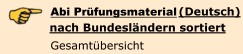 Abi Pr&uuml;fungsmaterial nach Bundesl&auml;ndern sortiert