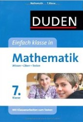 Duden Mathe Lernhilfen, Reihe Einfach Klasse in Mathematik