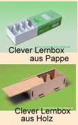 Franzsisch Lernbox. Pappe & Holz