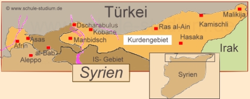 Türkisch-syrisches Grenzgebiet- Vorstoß der Kurdenmilizen