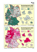 Schaubild: Bundestagswahl 2005. Stimmen der CDU/CSU und der SPD Schaubilder & Illustrationen zum Politischen System Deutschlands