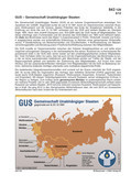 Gemeinschaft unabhängiger Staaten (08/2012) Schaubilder, Diagramme, Tabellen und Illustrationen zu Wirtschaft und Politik