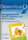 Klanggeschichten Winter, Nikolaus und Weihnachten Lehrer Arbeitsblätter Adventszeit / Weihnachten