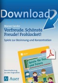 Vorfreude. Schönste Freude! Frohlocket! Lehrer Arbeitsblätter Adventszeit / Weihnachten