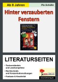 Hinter verzauberten Fenstern Literaturseiten zur Weihnachtszeit