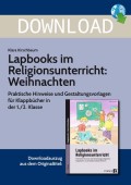 Lapbooks im Religionsunterricht: Weihnachten Lehrer Arbeitsblätter Adventszeit / Weihnachten