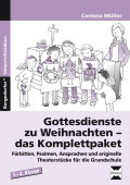 Gottesdienste zu Weihnachten - das Komplettpaket Lehrer Arbeitsblätter Adventszeit / Weihnachten