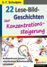 Arbeitsblätter vom Kohl Verlag zur Förderung von Stille und Konzentration im Unterricht