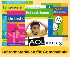 AOL Verlag - Deutschunterricht Kopiervorlagen und Arbeitsblätter für die Grundschule