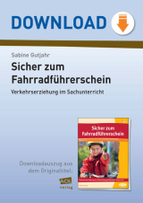 Verkehrserziehung im Sachunterricht. Arbeitsblätter zum Sofort Download