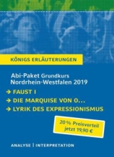 Abitur Lernhilfen. Abi Deutsch Paket Grundkurs. Bundesland NRW 2019
