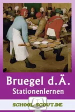 Abitur NRW 2024/2025. Stationenlernen: Pieter Bruegel der ltere im Unterricht