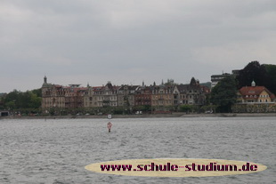 Bodensee bei Meersburg. Seen in Baden-Württemberg