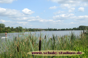 Der Losheimer See. Seen im Saarland
