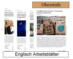 Aktuelle Englisch Arbeitsblätter