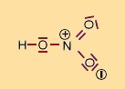 Salpetersäure - Lewis-Schreibweise