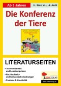 Die Konferenz der Tiere Deutsch Arbeitsblätter mit Lösungen