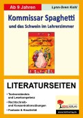 Kommissar Spaghetti Deutsch Arbeitsblätter mit Lösungen