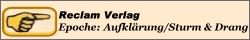 Aufklärung/Sturm und Drang. Deutsch Lektüren für den Unterricht