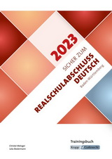 Realschulabschsluss 2023 - Trainingsbuch