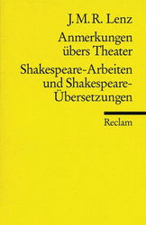 Deutsch Lektüre von Reclam, Deutsche Literatur. Epoche Aufklrung sowie Sturm und Drang