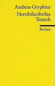 Deutsch Lektüre von Reclam, Deutsche Literatur der Epoche Reformation und Barock