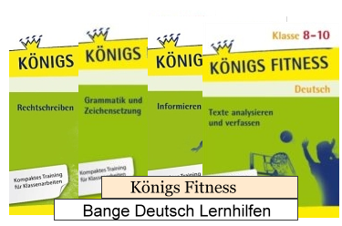 Königs Lernhilfen der Reihe Knigs Fitness