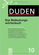 Schülerduden: Bedeutungswörterbuch