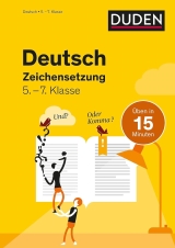 Deutsch Lernhilfe. Übungen mit Lösungen, Klasse 5/6 -ergänzend zum Deutschunterricht