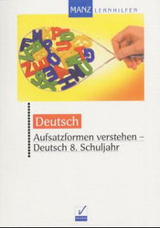 Deutsch Lernhilfen von Manz, ergänzend zum Deutschunterricht (5. bis 10. Klasse)