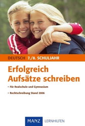 Deutsch Lernhilfen von Manz, ergänzend zum Deutschunterricht (5. bis 10. Klasse)