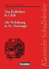 Das Erdbeben von Chili. Novelle