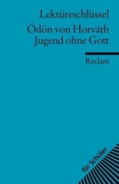 Jugend ohne Gott. Roman