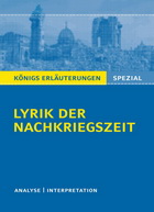 Lyrik - Analyse und Interpretation