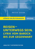 Reisen- unterwegs sein. Lyrik